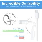 60W Type C Apple Fast Charging Cable White