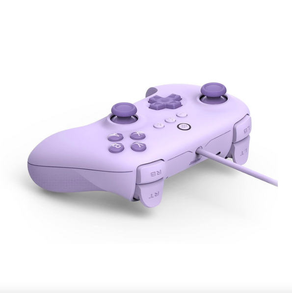 8Bitdo Ultimate C Wired Controller or Windows PC Android Steam Deck Raspberry Pi Lilac Purple