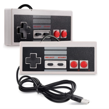 AUKS Retro Gamepad Gaming Classic NES Style USB PC Controller