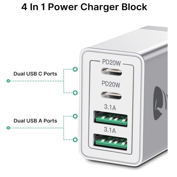 Aiminu-40W-4-Port-Fast-USB-C-Charger-Block-Dual-Port-PD-USB-A-QC-Dual-port-Type-C-1-1