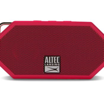 Altec Lansing Mini H2O Waterproof Bluetooth Speaker Red