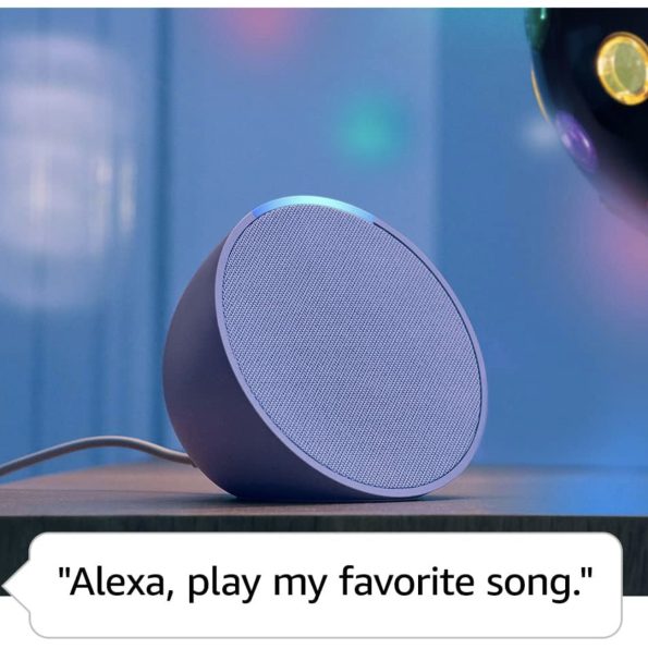 Amazon Echo Pop smart speaker with Alexa