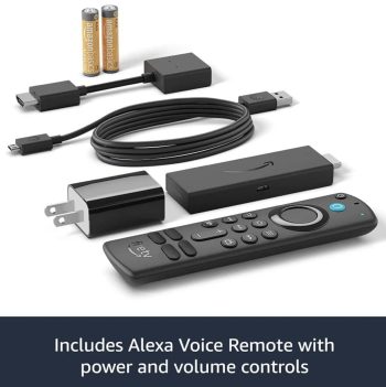 Amazon Fire TV Stick with Alexa Voice Remote 4K