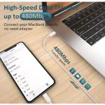 Apple MFi Certified 20W Type C Wall Charger with 4ft USB C to Lightning Cable 1