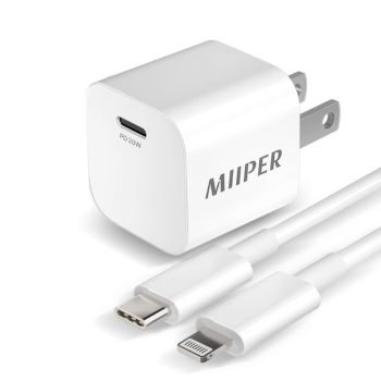 Apple MFi Certified 20W Type C Wall Charger with 4ft USB C to Lightning Cable 1