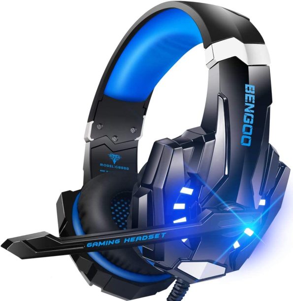 Bengoo G9000 Pro Gaming Headset Black Blue