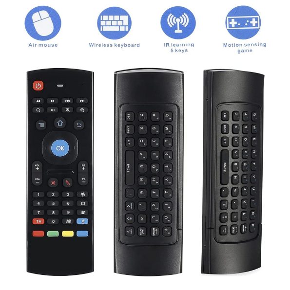 CHUNGHOP MX3 Voice Air Mouse with Control Smart Remote and Mini Wireless Keyboard 1