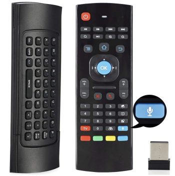 CHUNGHOP MX3 Voice Air Mouse with Control Smart Remote and Mini Wireless Keyboard