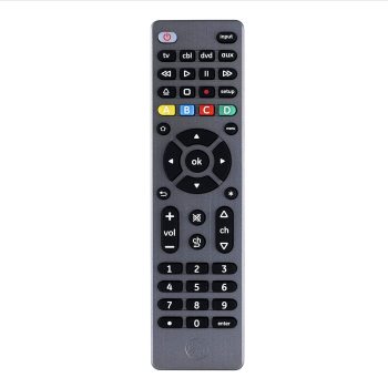 GE Universal Remote Control 4 Device Standard Graphite