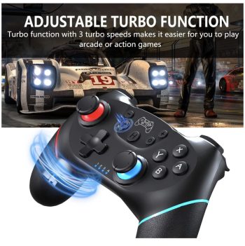 Generic Wireless Controller for PS4PC Dual Vibration Controller Black