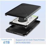 GiGimundo-2.522-SATA-III-Hard-Drive-Enclosure-5Gbps-9.5mm-7mm-Black