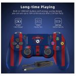 HIJJPS Generic Replacement PS4 Controller Wireless Dual Vibration For PS4 PC FC Barcelona 2