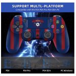 HIJJPS Generic Replacement PS4 Controller Wireless Dual Vibration For PS4 PC FC Barcelona 2