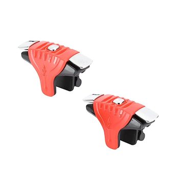 High Sensitivity F1 Metal Trigger Buttons for FPS Games Red