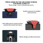 High Sensitivity F1 Metal Trigger Buttons for FPS Games Red