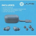 JLab Go Air Pop True Wireless Bluetooth Earbuds Slate Gray