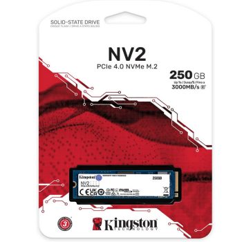 Kingston NV2 M.2 2280 NVMe Internal SSD 250 GB