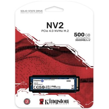 Kingston NV2 M.2 2280 NVMe Internal SSD 500 GB