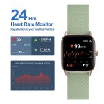 LIVIKEY-Smart-Fitness-Tracker-with-Heart-Rate-Monitor-Blood-Oxygen-Sleep-Tracking-41mm-Mint-Green