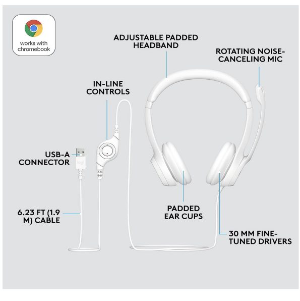 Logitech-H390-Wired-Headset-Noise-Cancelling-Microphone-USB-In-Line-Controls-White-1