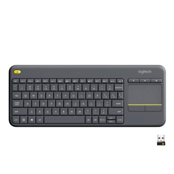 Logitech K400 Plus Wireless Touch BT Keyboard with Built in Touchpad