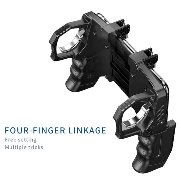 Mobile Game Controller with L1R1 Trigger Grip