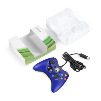 Powerextra-Xbox-360-PC-Compatible-Wired-Controller-Blue-