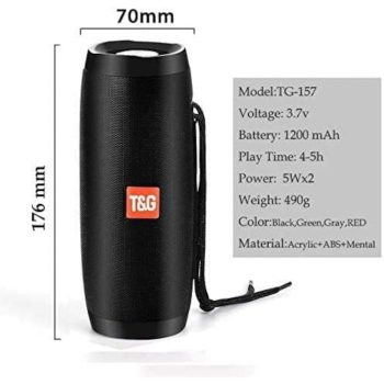 TG117-BT-Waterproof-Portable-Speaker-Black-2