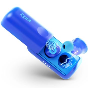 True Wireless Bluetooth 5.0 Earphones with Touch Control Blue 4