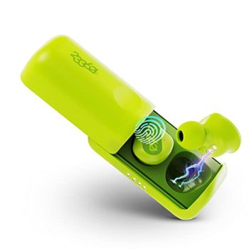 True Wireless Bluetooth 5.0 Earphones with Touch Control Neon Green