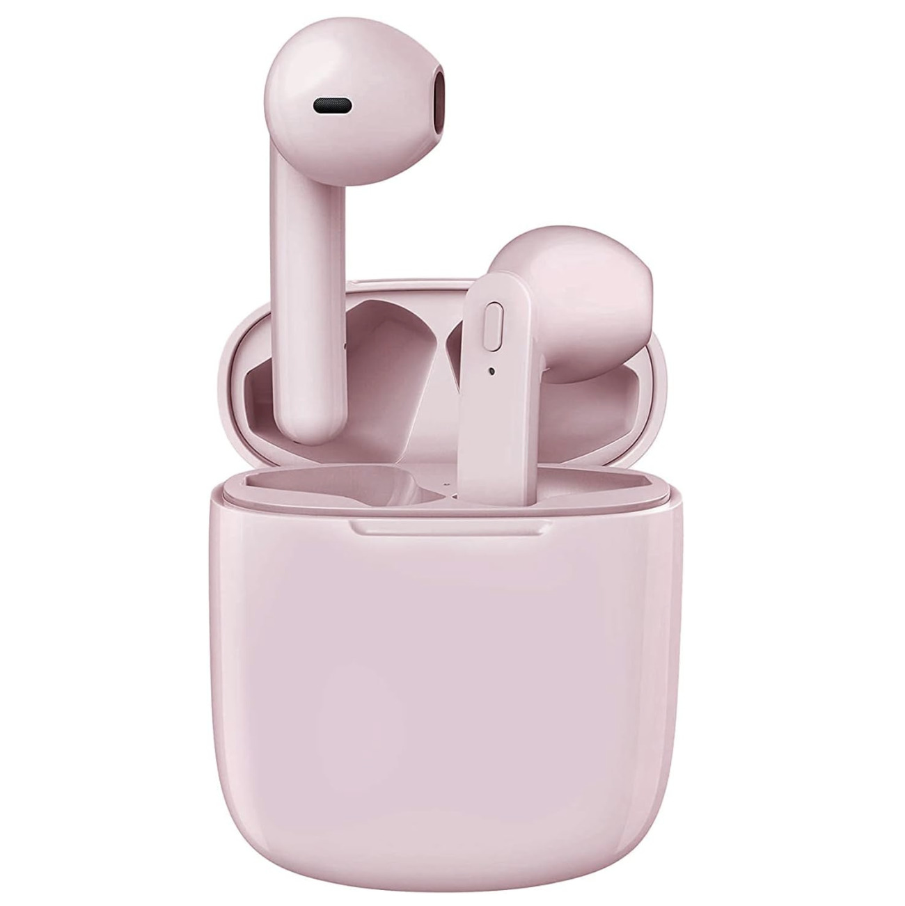 True Wireless Mini BT 5.0 Earbuds - Light Pink - Strai-Technology