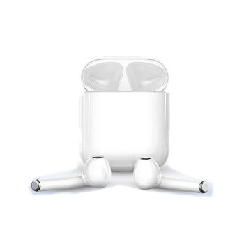 True Wireless Mini BT 5.0 Earbuds with Touch Control White Earbuds