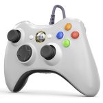 Voyee-Xbox-360-PC-Compatible-Wired-Controller-White