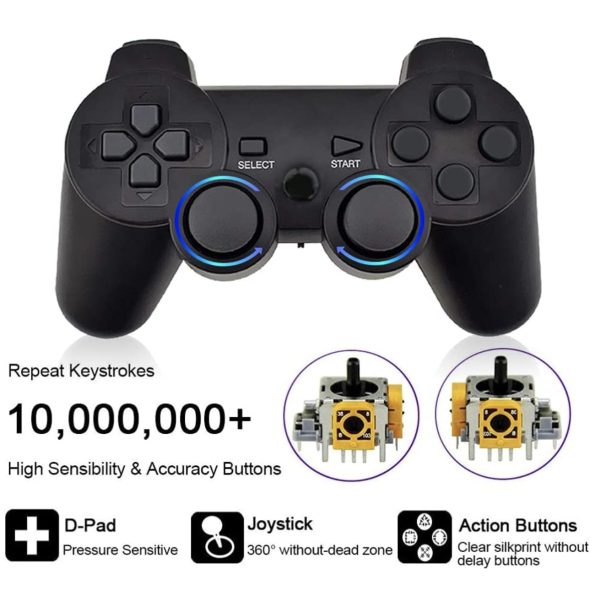 Wireless Rechargeable Analog Controller for PS3 Double Shock 1
