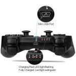 Wireless Rechargeable Analog Controller for PS3 Double Shock