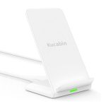 10W Max Fast Wireless Charging Stand No AC Adapter White 2