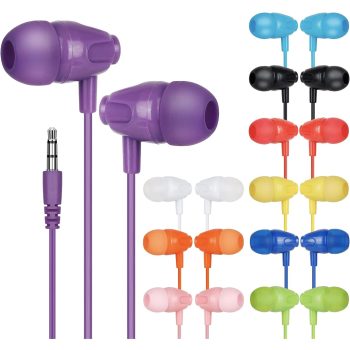 Assorted Wired Earbuds No Mic