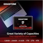 Gigastone Game Turbo SSD SATA III 2.5 inch Internal SSD 256gb 2