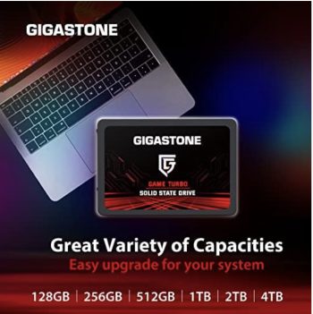 Gigastone Game Turbo SSD SATA III 2.5 inch Internal SSD 256gb