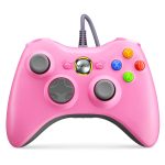 Voyee Xbox 360 PC Compatible Wired Controller Pink