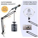 Adjustable Microphone Arm and Phone Stand Bundle