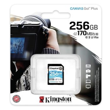 Kingston 256GB SDXC Canvas Go Plus