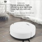 Smart Mini Sweeping Robot Vacuum System White