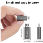 Togconn USB Type C Female to Micro USB Male Adapter 3