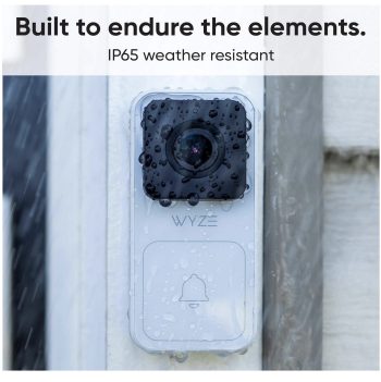 WYZE Video Doorbell with Chime Horizontal Wedge Included