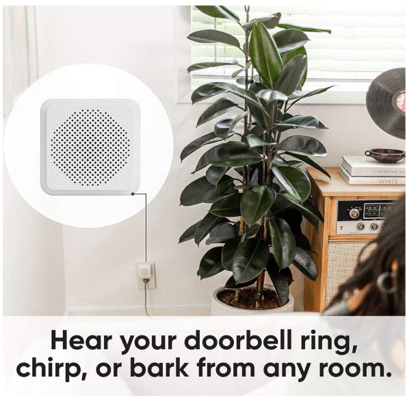 WYZE Video Doorbell with Chime Horizontal Wedge Included 1