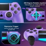 Wireless Modded Gamepad for PS4 Purple