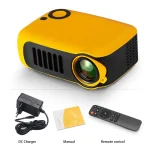 A2000 MINI Projector Home Cinema Theater Portable 3D LED Video Projectors Game Laser Beamer 4K 1080P 1