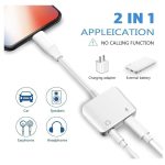 Apple MFi Certified Lightning to 3.5mm Aux Audio Dongle 3