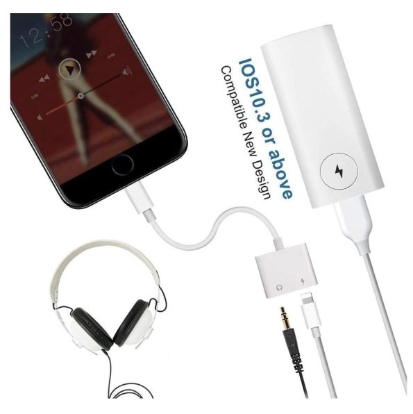 Apple MFi Certified Lightning to 3.5mm Aux Audio Dongle 1
